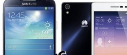 Samsung Galaxy S4 vs Huawei Ascend P7