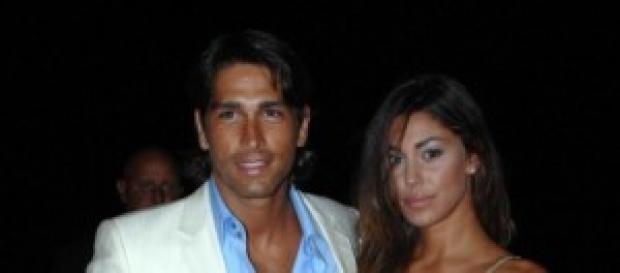 Marco Borriello e Belen Rodriguez insieme Marco Borriello e Belen Rodriguez insieme