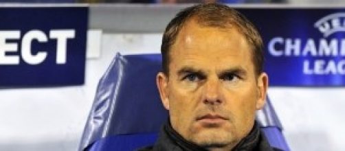 Franck De Boer, allenatore dell'Ajax