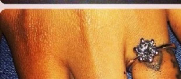 L'anello che Balotelli ha regalato a Fanny L'anello che Balotelli ha regalato a Fanny