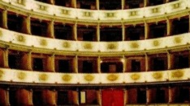 Lo splendido Teatro Nuovo di Spoleto