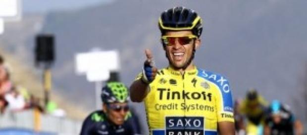 Alberto Contador en el Tirreno Adriático Alberto Contador en el Tirreno Adriático