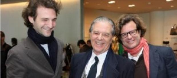 Pablo junto a su padre y su hermano Pablo junto a su padre y su hermano