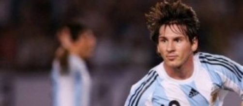 Lionel Messi stella dell'Argentina