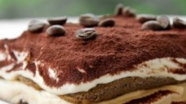 Immagine del dolce più amato, il Tiramisù.
