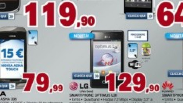 Un esempio di volantino Unieuro