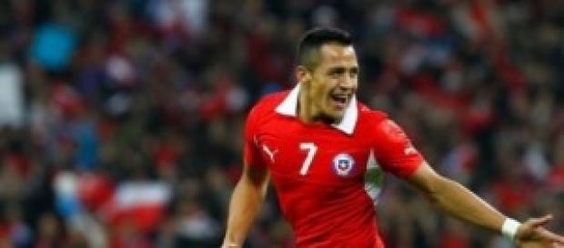 Alexis celebrando un gol (soychile.cl) Alexis celebrando un gol (soychile.cl)