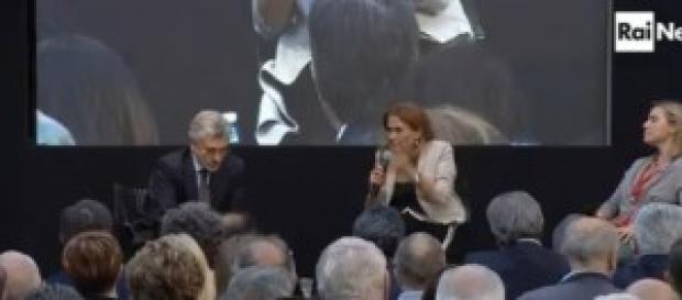 D'Alema, Mogherini e Maggioni a Fano D'Alema, Mogherini e Maggioni a Fano