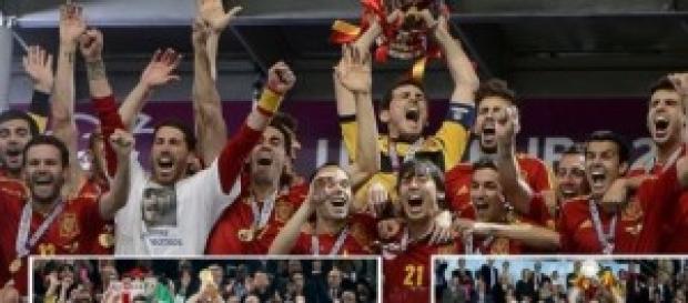 Los campeones del mundo y Europa (x2). Los campeones del mundo y Europa (x2).
