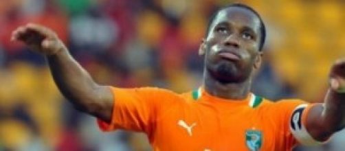 Drogba attaccante Costa d'Avorio