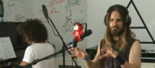 Jared Leto durante un Vyrt.