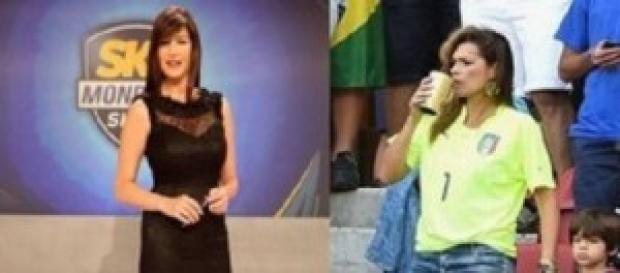 Ilaria D'Amico, Alena Seredova e Gigi Buffon Ilaria D'Amico, Alena Seredova e Gigi Buffon