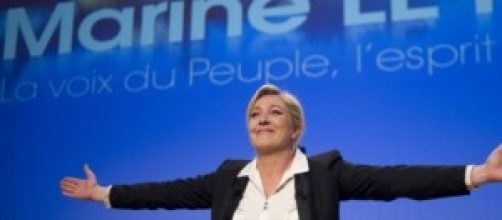 Il leader del FN, Marine Le Pen