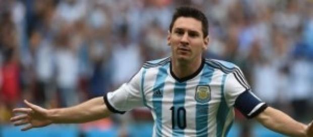 Messi celebrando un gol. Foto: CNN Messi celebrando un gol. Foto: CNN