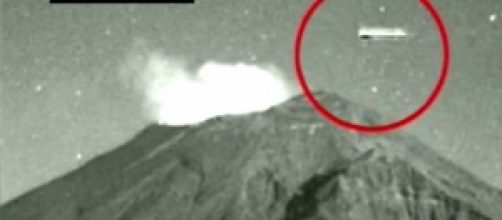 Avvistamento Ufo sul vulcano Popocatepetl.