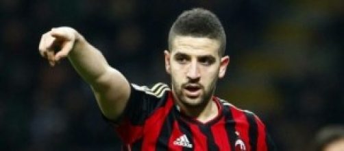 Adel Taarabt con la maglia del Milan