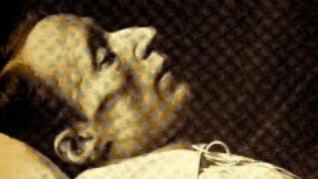 Giacomo Leopardi sul letto di morte