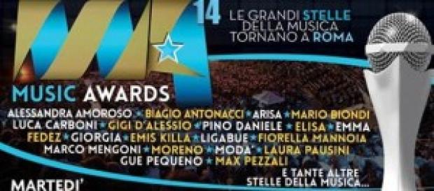 Music Awards 2014, stasera in Tv Music Awards 2014, stasera in Tv