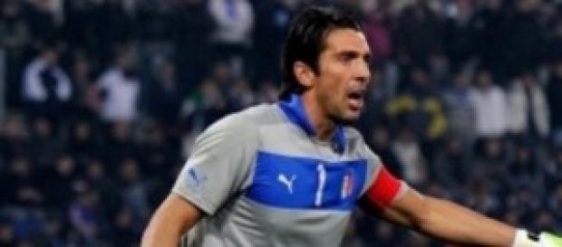 Gigi Buffon portiere della Nazionale italiana Gigi Buffon portiere della Nazionale italiana