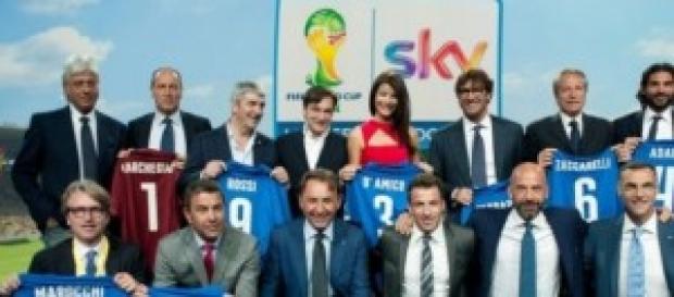 La squadra di Sky per il Mondiale in Brasile La squadra di Sky per il Mondiale in Brasile