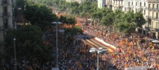 Manifestacion por la independencia Manifestacion por la independencia