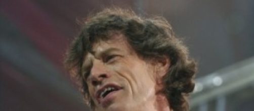 Mick Jagger nel tour in Italia nel 2003