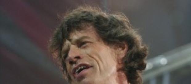 Mick Jagger nel tour in Italia nel 2003 Mick Jagger nel tour in Italia nel 2003