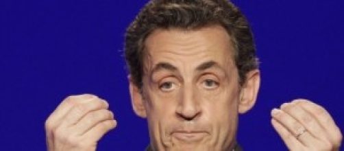 Nicolas Sarkozy fermato questa mattina a Nanterre.
