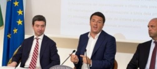 Riforma della giustizia: Renzi, Orlando e Alfano