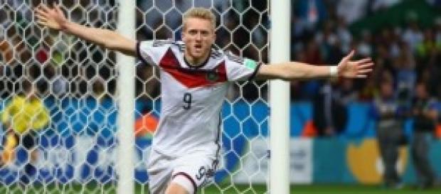 Schurrle anotó uno de los 2 goles de su equipo Schurrle anotó uno de los 2 goles de su equipo