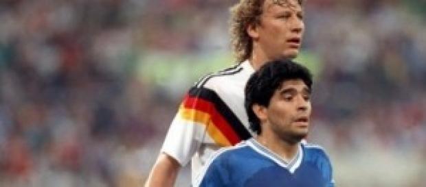 Alemanha e Argentina na final de 1990 Alemanha e Argentina na final de 1990