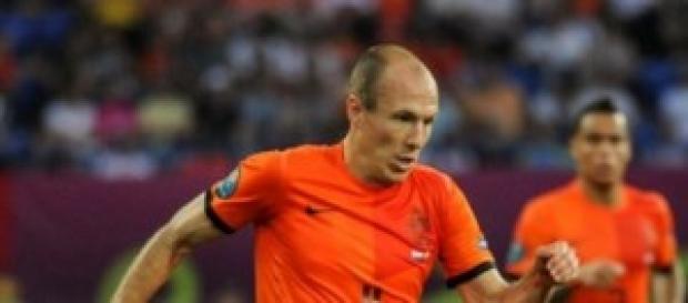 Arjen Robben, estrella de holanda. Arjen Robben, estrella de holanda.