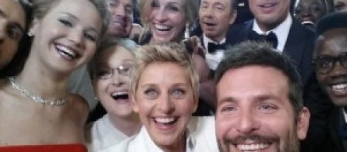 El famoso "selfie" de los pasados Oscar.