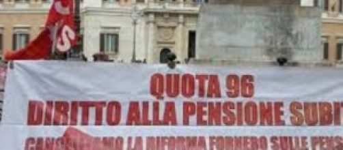 Riforma pensioni Renzi, Quota 96 scuola