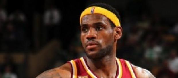 Lebron James en su anterior etapa con Cleveland Lebron James en su anterior etapa con Cleveland