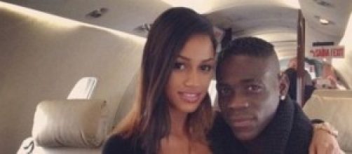 Mario Balotelli e Fanny Neguesha.