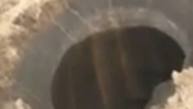 Il cratere apparso in Siberia