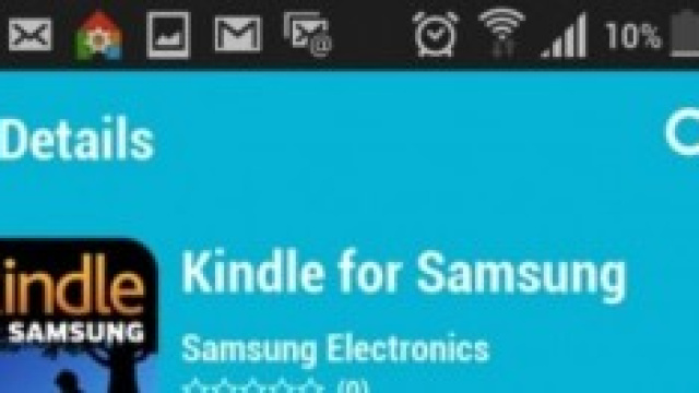 Kindle for Samsung sul GALAXY Apps