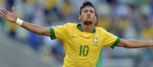 Neymar del Brasile Paese ospitante.