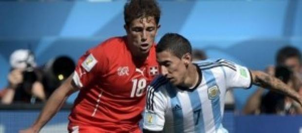 Di María autor del gol de ayer frente a suiza Di María autor del gol de ayer frente a suiza