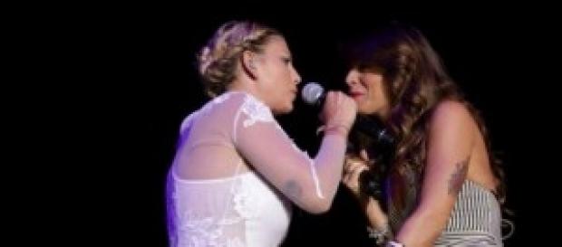 Alessandra Amoroso ed Emma Marrone amiche vere. Alessandra Amoroso ed Emma Marrone amiche vere.