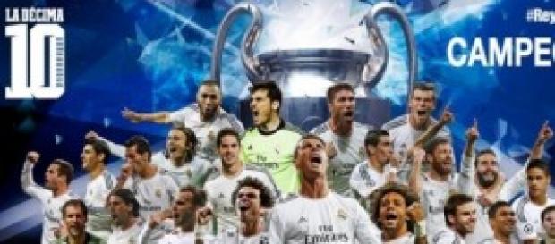 La decima copa de Europa para los blancos. La decima copa de Europa para los blancos.