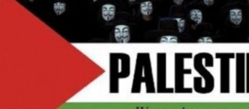 Anonymous Message supporting Palestine