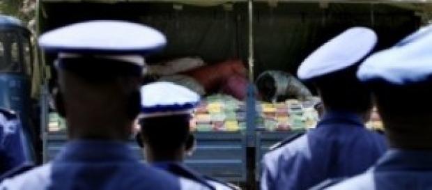 Des éléments de la Gendarmerie sénégalaise Des éléments de la Gendarmerie sénégalaise