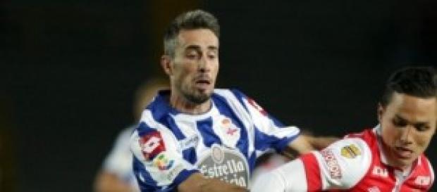 Imagen del partido de ayer del Deportivo Imagen del partido de ayer del Deportivo
