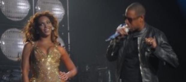 La diva y el rapero en un concierto en directo La diva y el rapero en un concierto en directo