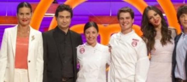 Vicky y Mateo, finalistas de MasterChef. Vicky y Mateo, finalistas de MasterChef.