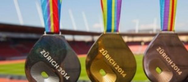 As medalhas a disputar em Zurique As medalhas a disputar em Zurique