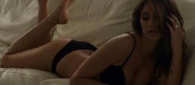 Gossip, Melissa Satta in slip e reggiseno Gossip, Melissa Satta in slip e reggiseno