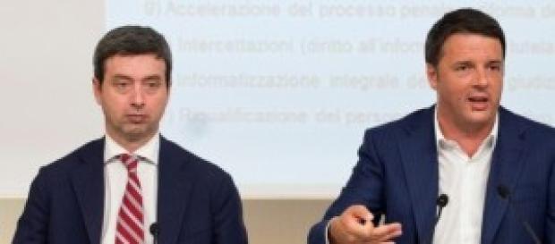 Riforma giustizia, indulto: Orlando e Renzi Riforma giustizia, indulto: Orlando e Renzi